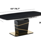 luxor-7-pc-dining-set--white-and-gold-black-table-only